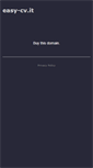 Mobile Screenshot of easy-cv.it